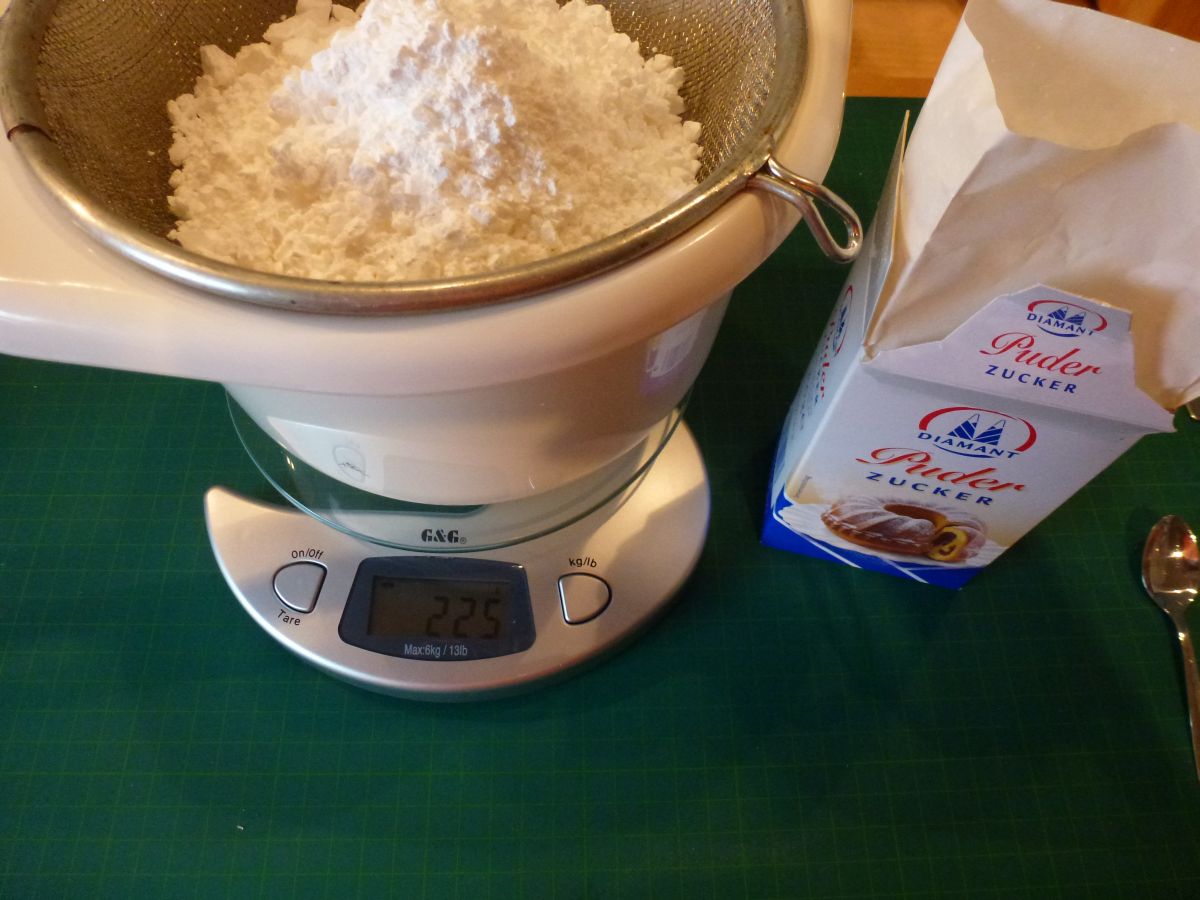 Herstellung Blütenpaste 2